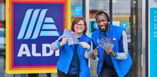 Aldi  thanks shoppers in Devon for helping raise £12 million 