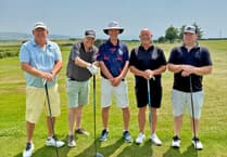 Captain’s day delight at Bigbury Golf Club