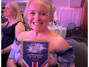 Army vet wins business award thanks to life changing treatment