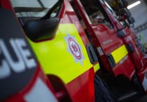 Vehicle destroyed by fire in Loddiswell