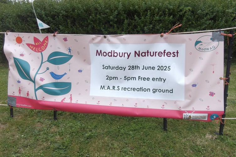 Modbury Naturefest poster - Gordon Waterhouse