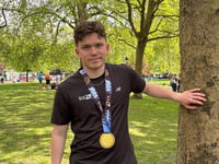 Sam Morcom runs London Marathon for Dame Hannahs