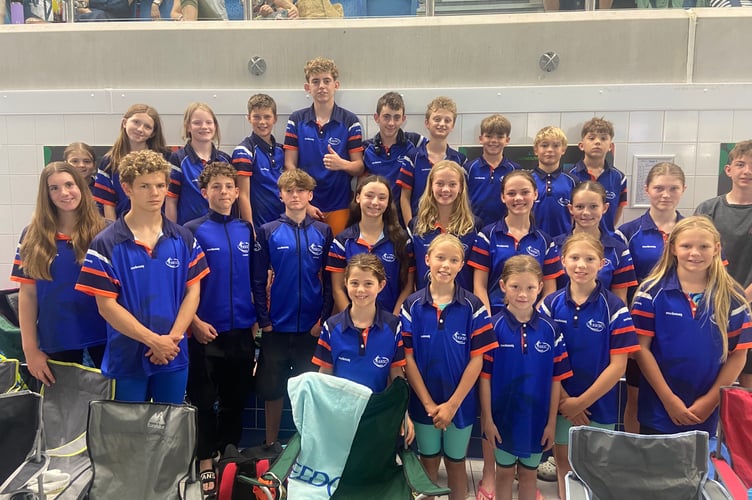 Kingsbridge Kingfishers' 2025 Sizzler squad