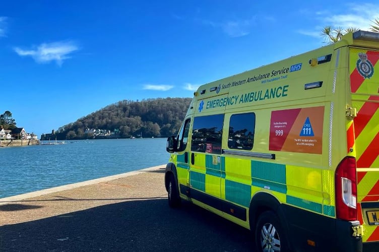 A SWASFT ambulance