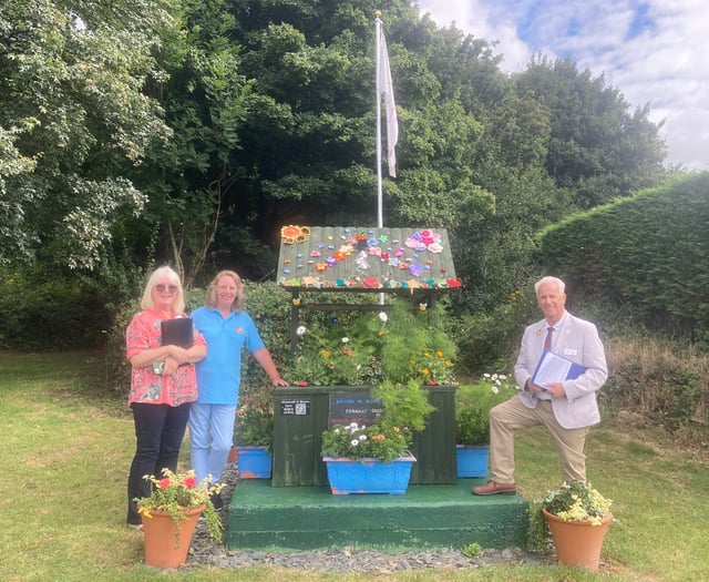 Woolwell in Bloom: Judges examine the displays