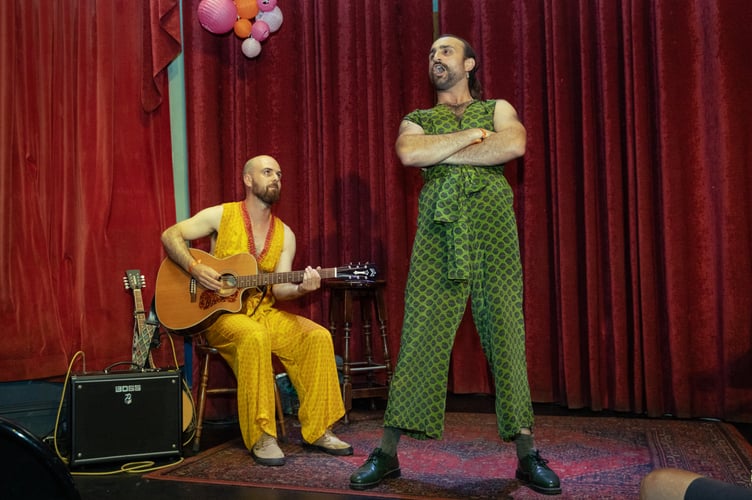 The Green Knight-one of the 67 shows at the Totnes Fringe Festival