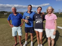 Hugely popular mixed doubles event