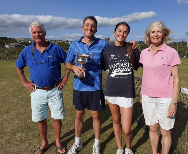 Hugely popular mixed doubles event