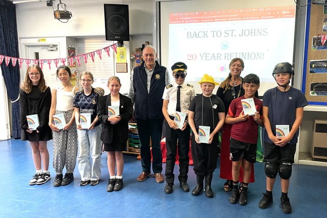 Dartmouth Rotary's 'Books for Life' for students