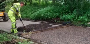 Work begins to improve Ivybridge walking and cycling path