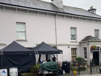 Beyond Paradise filming at Tavistock social club