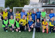 South Hams Walking Football Club taking large strides