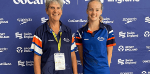 Chloe represents Kingfishers on national stage