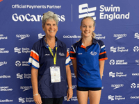 Chloe represents Kingfishers on national stage