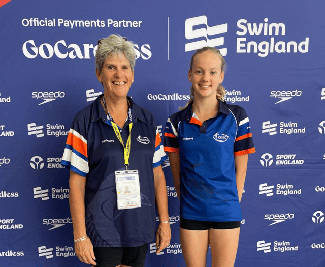 Chloe represents Kingfishers on national stage