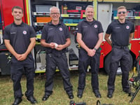 Totnes fire station in July : 21 call outs and community engagement