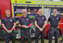 A steady month at Totnes fire station