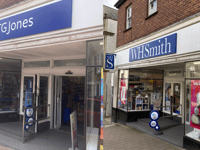 WH Smith high street stores rebranded as TG Jones 