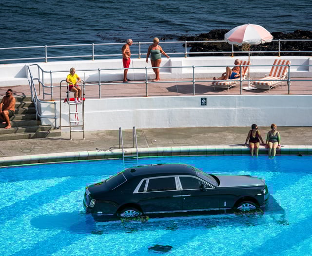 Rolls Royce in Plymouth pool stirs rumours