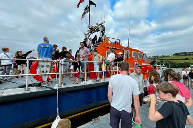 RNLI Salcombe Lifeboats busy week at Salcombe Town Regatta