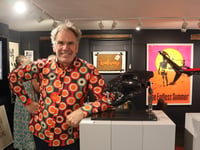 Sculptor Alastair Gibson brings F1 engineering to art exhibition