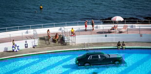 Rolls Royce lowered into swimming pool was 'in honour of’ rock legend