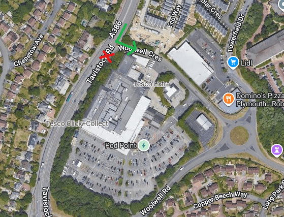 Tavistock Road night closures for surfacing work from September 1