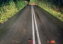 Widespread flooding and A379 landslide following heavy downpour