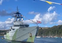 A visit  to HMS Mersey at Dartmouth Regatta