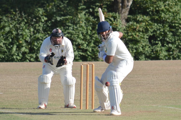 File shot of Ivybridge batsman Abraham Kopparambil, who topped 400 league runs in the promotion-winning team.