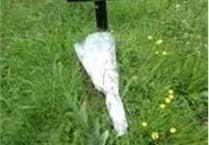 Police appeal over stolen memorial cross