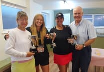 Jonathan claims trio of Thurlestone Tennis Club titles