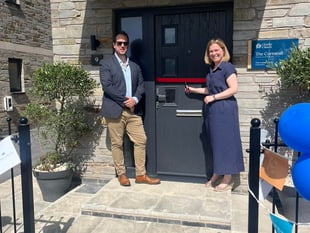 Rebecca Smith MP unveils new sustainable showhome in Plymstock