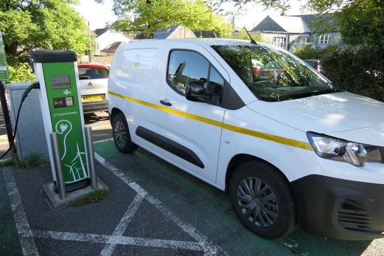 An electric vehicle