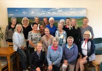 A very damp captain’s away day for Dartmouth Golf Club ladies