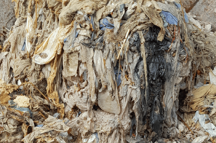 A fatberg that was recovered by South West Water teams