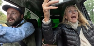 Totnes car dealers' charity hearse challenge