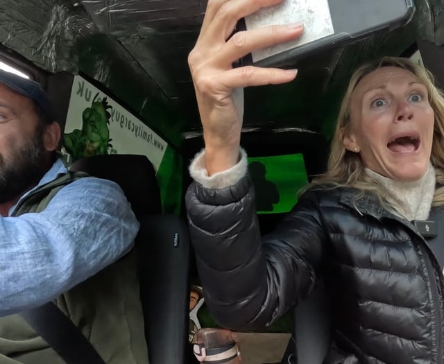 Totnes car dealers' charity hearse challenge