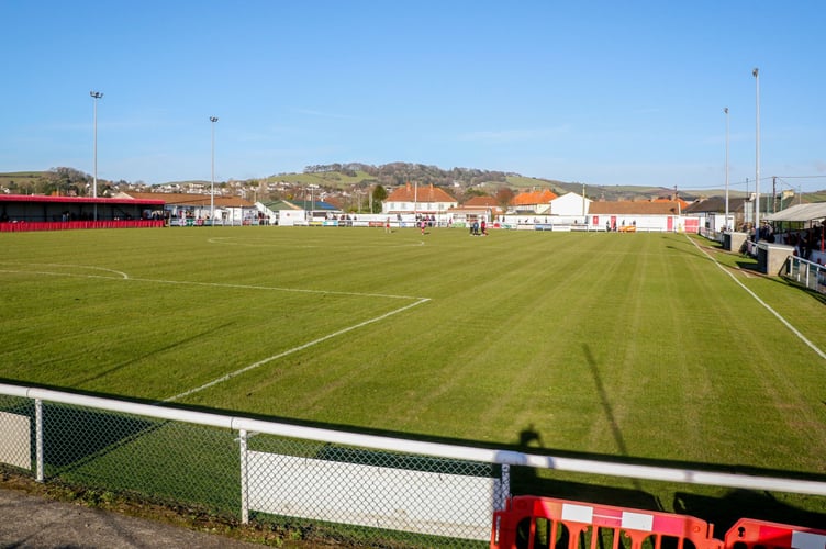 Barnstaple Town Football Club's Mill Road. Picture: Contributed