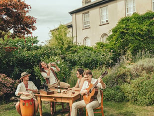 Totnes band Los Costureros release debut album with immersive gig