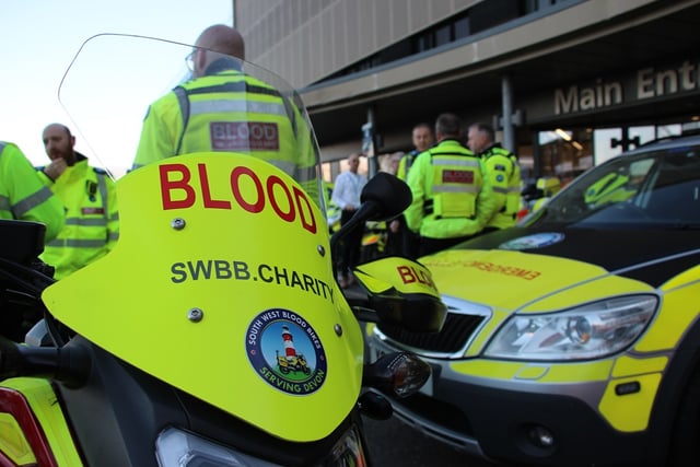Blood Bikes charity saves NHS £1m