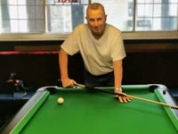 Nigel Sharp's pool fundraiser for Prostate Cancer UK