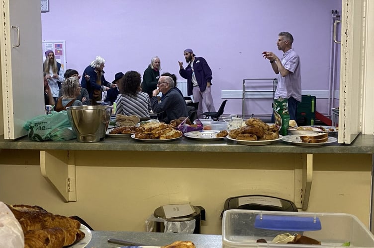 The Assembly had a real community feel helped in part by volunteers bringing food to share