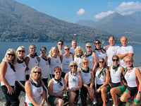 Rowing club shines in Italy