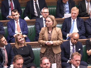MP Rebecca Smith confronts PM over high business rates