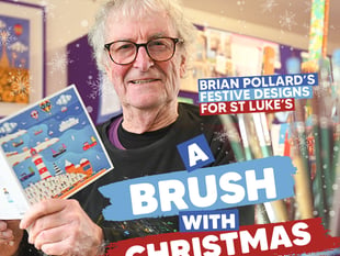 St Luke’s unveils festive charity Christmas cards by Brian Pollard