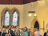Harbertonford Primary School Harvest Festival supports food bank