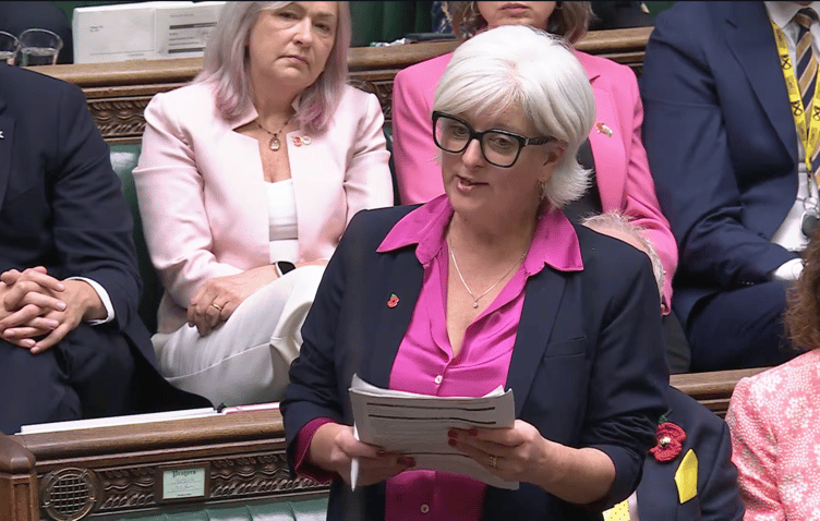 Caroline Voaden speaking in House of Commons.