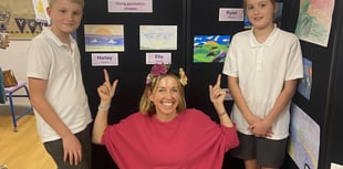 Charleton and West Alvington pupils showcase vibrant art 