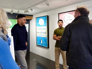 Charles Hollywood exhibition triumphs in Salcombe